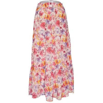 Jupe longue (Beige, Multicolore) de ONLY Polyester