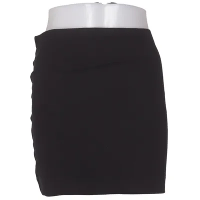 Jupe (Noir) de H&M Basic Coton, Élasthane
