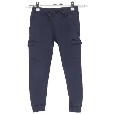 Cargo broek (Blauw) van Lamino Katoen, Elastaan