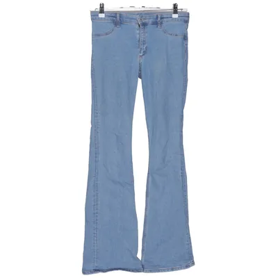 Jeans (FLARED ADJUSTABLE WAIST LOW WAIST) fra H&M Bomuld, Elastan, Polyester