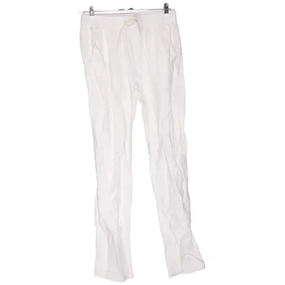 Broek (Beige) van Lindex Katoen, Linnen