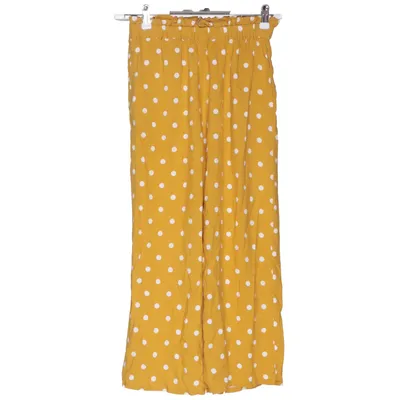 Pantalon patte d'éléphant (Jaune, Blanc) de Lindex Kids Viscose