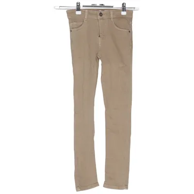 Spijkerbroek (Beige) van Zara Kids Katoen, Elastaan