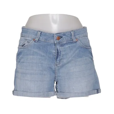 Short en jean (Bleu) de Denim by Lindex Coton, Élasthane