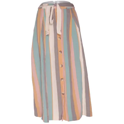 Rok (Blauw, Bruin, Roze, Meerkleurig) van Qiero Viscose