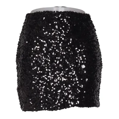 Jupe (Noir) de Made in italy Élasthane, Polyester, Viscose