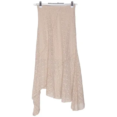 Rok (Beige) van H&M Polyester, Elastaan