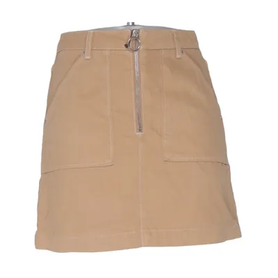 Jupe (Beige) de Topshop Moto Coton