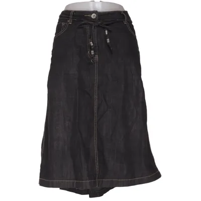 Denim skirt (Gray) from XLNT Woman Cotton