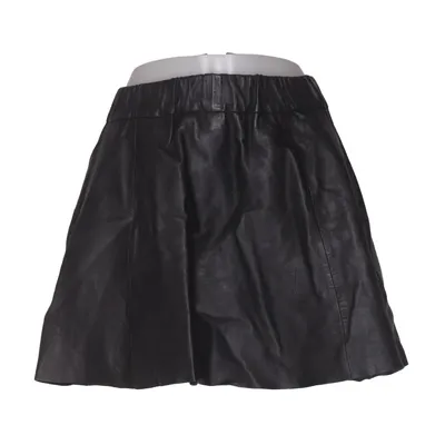 Lederrock (Schwarz) von Moss Copenhagen Leder, Polyester