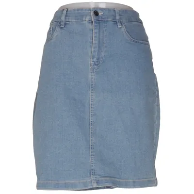 Jeansnederdel (Blå) fra Soda Collection Bomuld, Elastan, Polyester