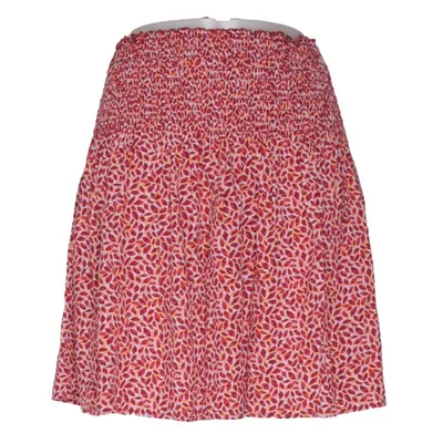 Jupe (Rouge, Multicolore) de Zero Viscose