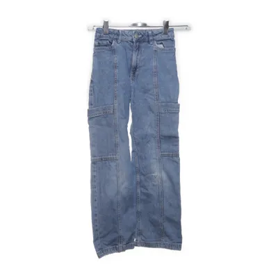 Jeans (Blå) från Lindex Bomull, Elastan