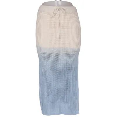 Jupe longue (Bleu, Beige) de TW