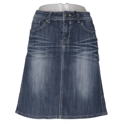 Jeansnederdel (Blå) fra Revers Jeans Bomuld, Elastan, Polyester