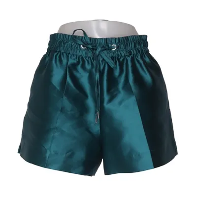 Shorts (Blue) from Sandro Polyester, Silk