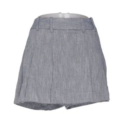 Skort (Blue) from Zara Acrylic, Cotton, Polyester