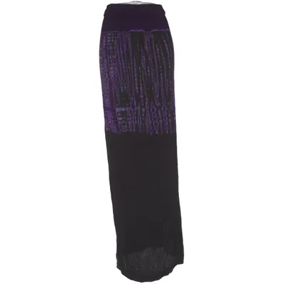 Jupe longue (Violet, Noir) de Riot