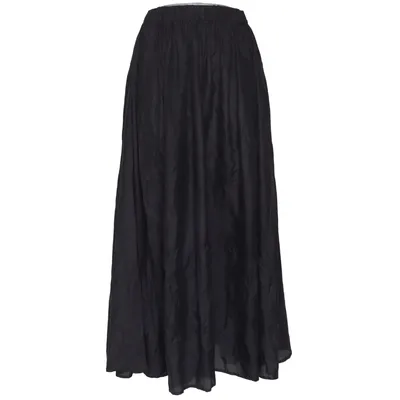 Maxi rok (Zwart) van Cocon Zijde