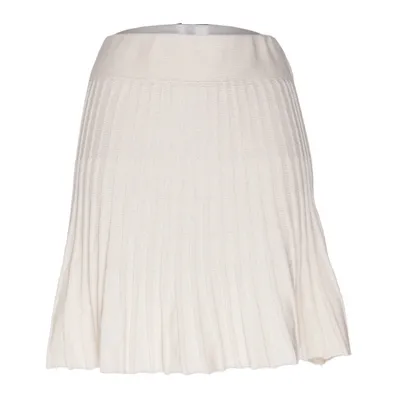 Skirt (Beige) from Zara Cotton, Polyester