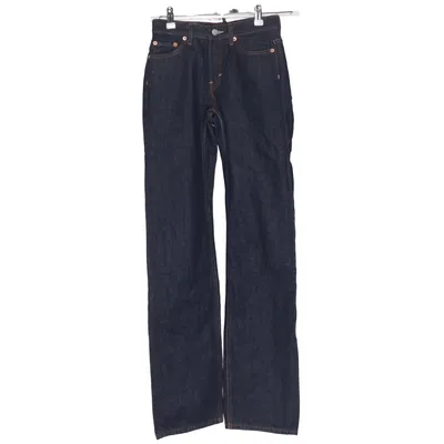 Jeans (Pln Mid Straight Jeans) fra Weekday Bomuld