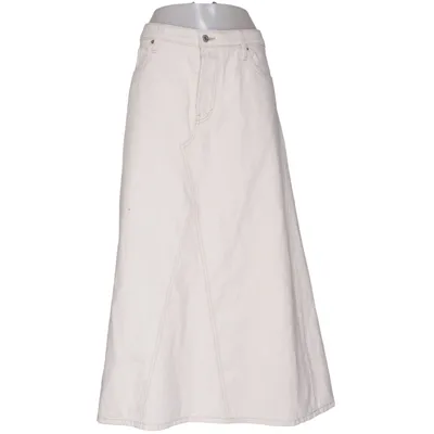 Denim skirt (White) from &Denim by H&M Cotton, Polyester