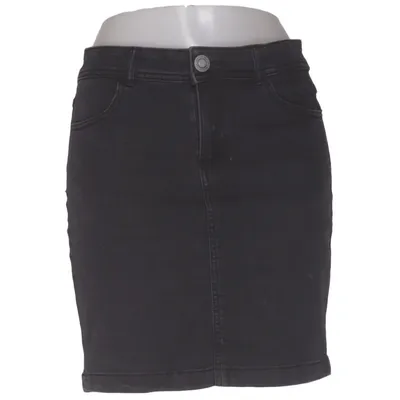 Denim skirt (Black) from Tissaia Basics Cotton, Elastane, Polyester