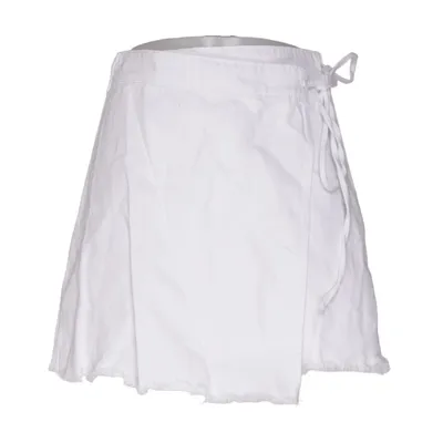 Jupe portefeuille (Blanc) de Edited