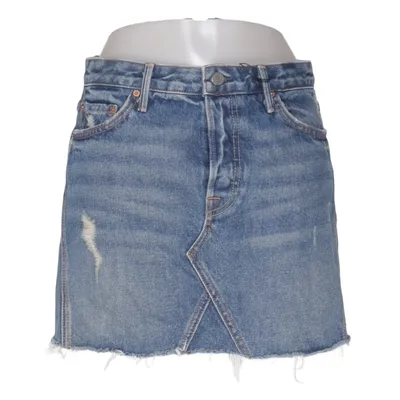 Denim skirt (Blue) from Grlfrnd Cotton