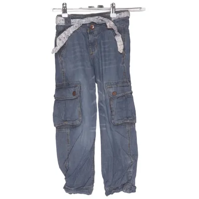 Pantalon cargo (Bleu) de Relaxed S Coton