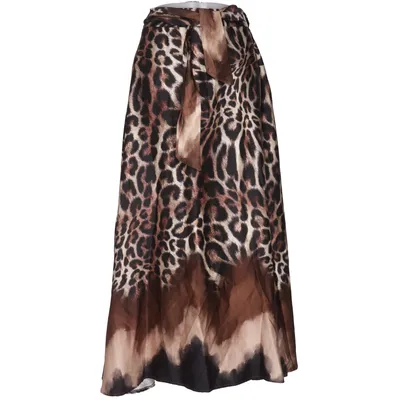 Maxi rok (Bruin, Zwart) van Reunion