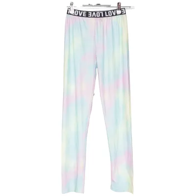 Leggings (Blå, Flerfarvet) fra Love Elastan, Polyester