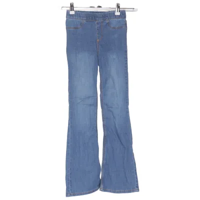 Broek (Blauw) van H&M Katoen, Polyester, Viscose, Elastaan