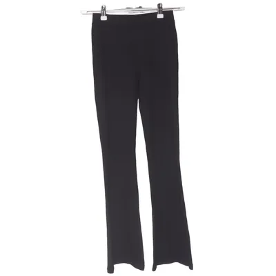 Byxor (Svart) från Lindex Kids Elastan, Polyester, Viskos