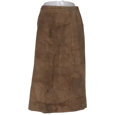 Jupe en cuir (Marron) de Vintage Supply