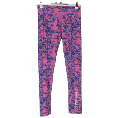 Sports tights (Pink, Blue, Multicolored) from MXIMZE Elastane, Polyester