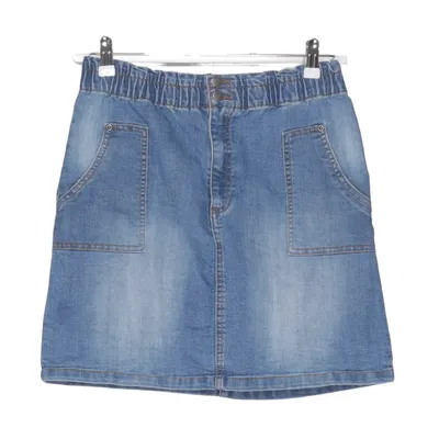 Denim skirt (Blue) from John Baner Cotton, Elastane, Polyester