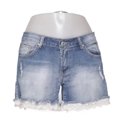 Jeansshorts (Blå) från Place du Jour Bomull, Elastan