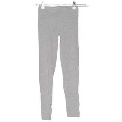 Leggings (Grå) från Basic U Bomull, Elastan