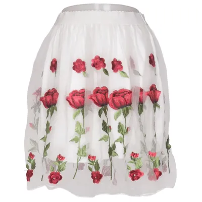 Tulle skirt (White, Red, Green) from May Cotton, Polyester