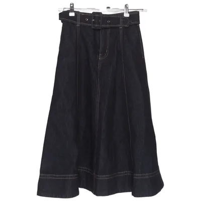 Denim skirt (Blue) from H&M Cotton