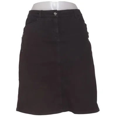 Jupe en jean (Noir) de Brandtex Coton, Élasthane