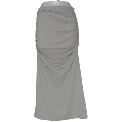 Maxi nederdel (Grøn) fra Fisherfield Elastan, Polyester