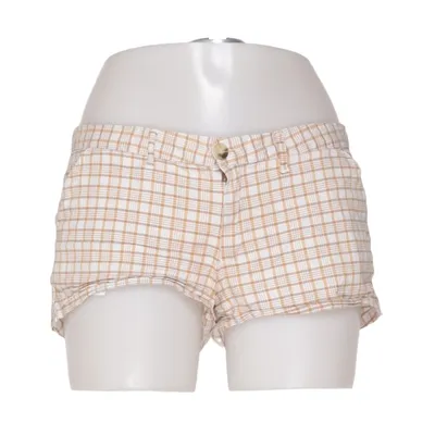 Shorts (Beige, White, Blue) from Cynthia Mehra Cotton, Elastane