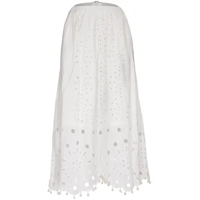 Skirt (White) from Sea New York Cotton, Linen, Polyester, Viscose