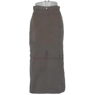 Jupe (Gris) de Cassis Coton, Polyamide, Polyester