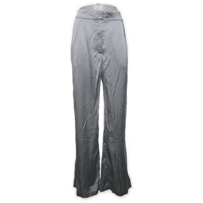 Pantalon patte d'éléphant (Gris) de Abercrombie & Fitch Polyester, Viscose