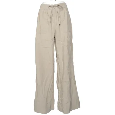 Palazzo pants (Beige) from Zara Linen, Viscose