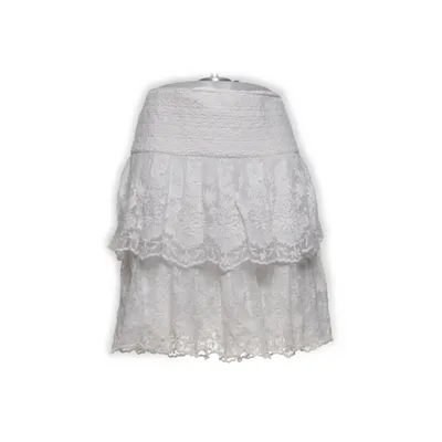 Kjol (Vit) från Vintage Stories Bomull, Polyester