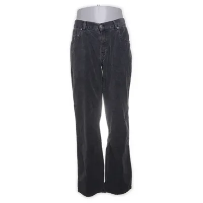 Pantalon en velours (Gris) de Black Blue Collection Coton